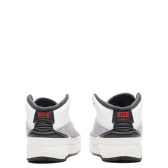 2 Retro (TD) 'Python' - White/Fire Red/Cement Grey