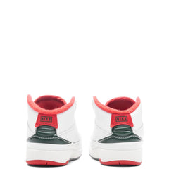 2 Retro (TD) 'Italy' - White/Fire Red/Fir