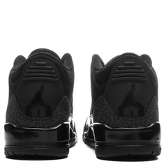 3 Retro 'Black Cat' - Black/Dark Charcoal/White