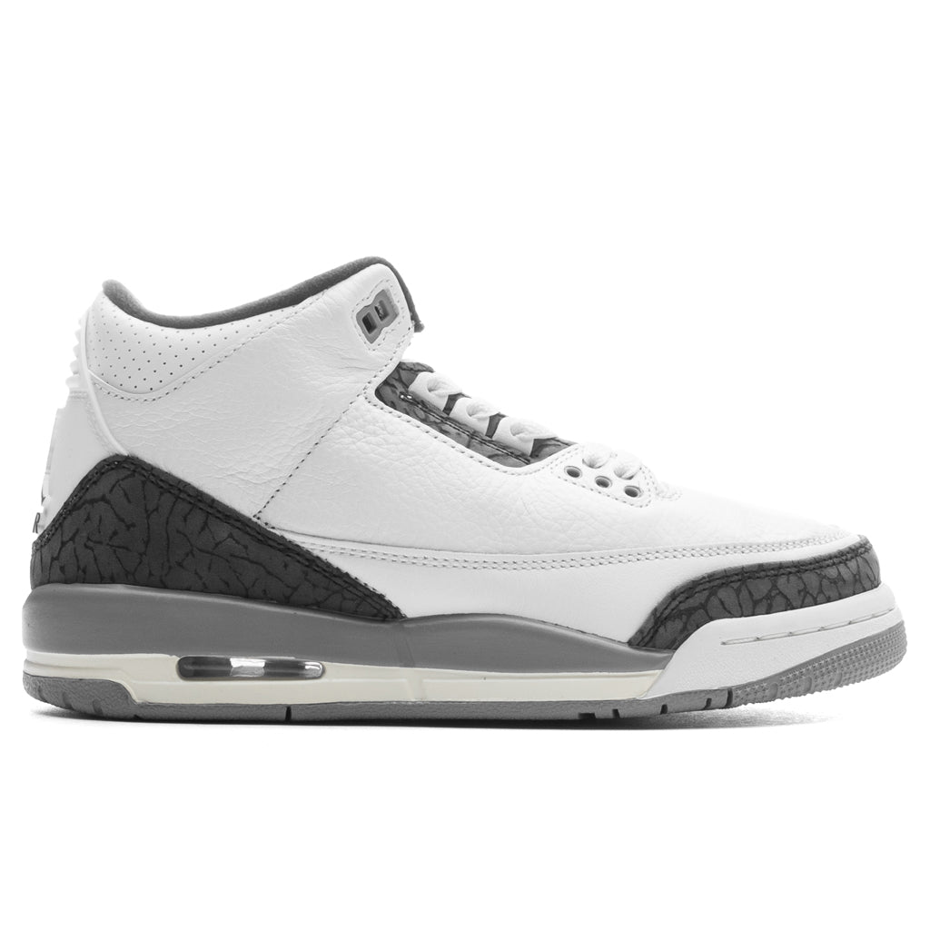 3 Retro (PS) - Summit White/Fire Red/Cement Grey