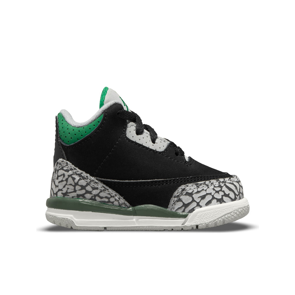 3 Retro (TD) "Pine Green" - Black/Pine Green/Silver