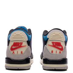 3 Retro OG 'Rare Air' (GS) - Black/Chile Red/Neutral Grey