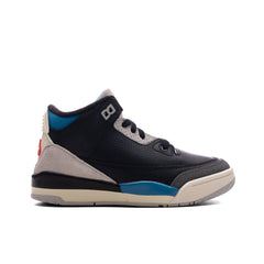 3 Retro OG 'Rare Air' (PS) - Black/Chile Red/Neutral Grey