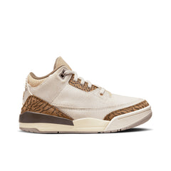 3 Retro (PS) - Light Orewood Brown/Metallic Gold