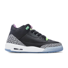 3 Retro SE (GS) 'Electric Green' - Black/Violet Shock