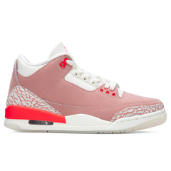 Women's 3 Retro - Rust Pink/Bright Crimson