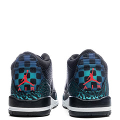 3 Retro (GS) 'Moto' - Black/Siren Red/Hyper Jade