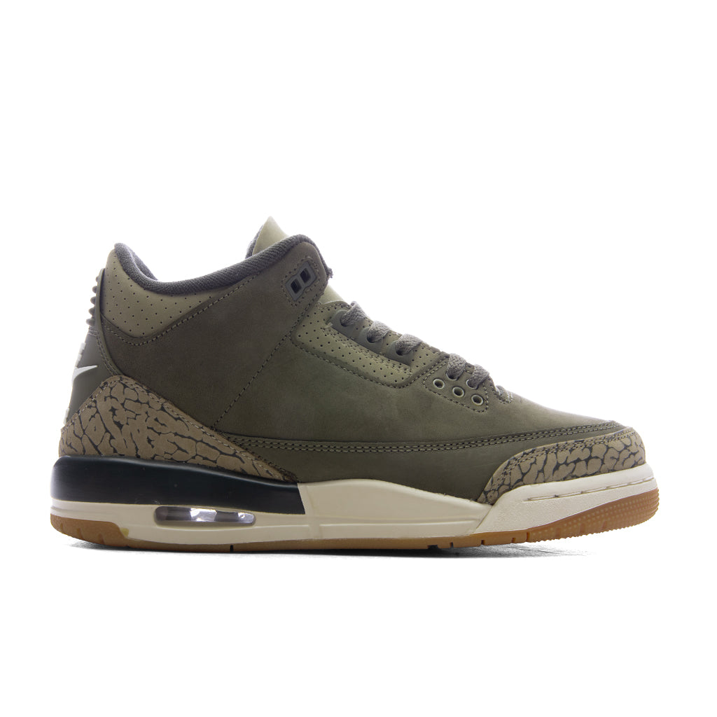 3 Retro 'Family Affair' (GS) - Medium Olive/Neutral Olive/Sequoia