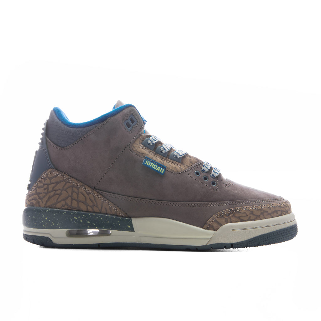 3 Retro 'We Outside' (GS) - Olive Grey/Green Abyss/Khaki