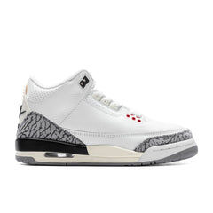 3 Retro (GS) White Cement Reimagined - Summit White/Fire Red