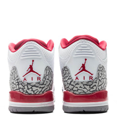 3 Retro (GS) - White/Light Curry/Cardinal Red