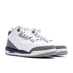 3 Retro (GS) - White/Midnight Navy/Cement Grey