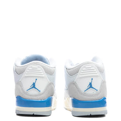 3 Retro 'Lucky Shorts' (PS) - Summit White/Hydrogen Blue/Legend Blue