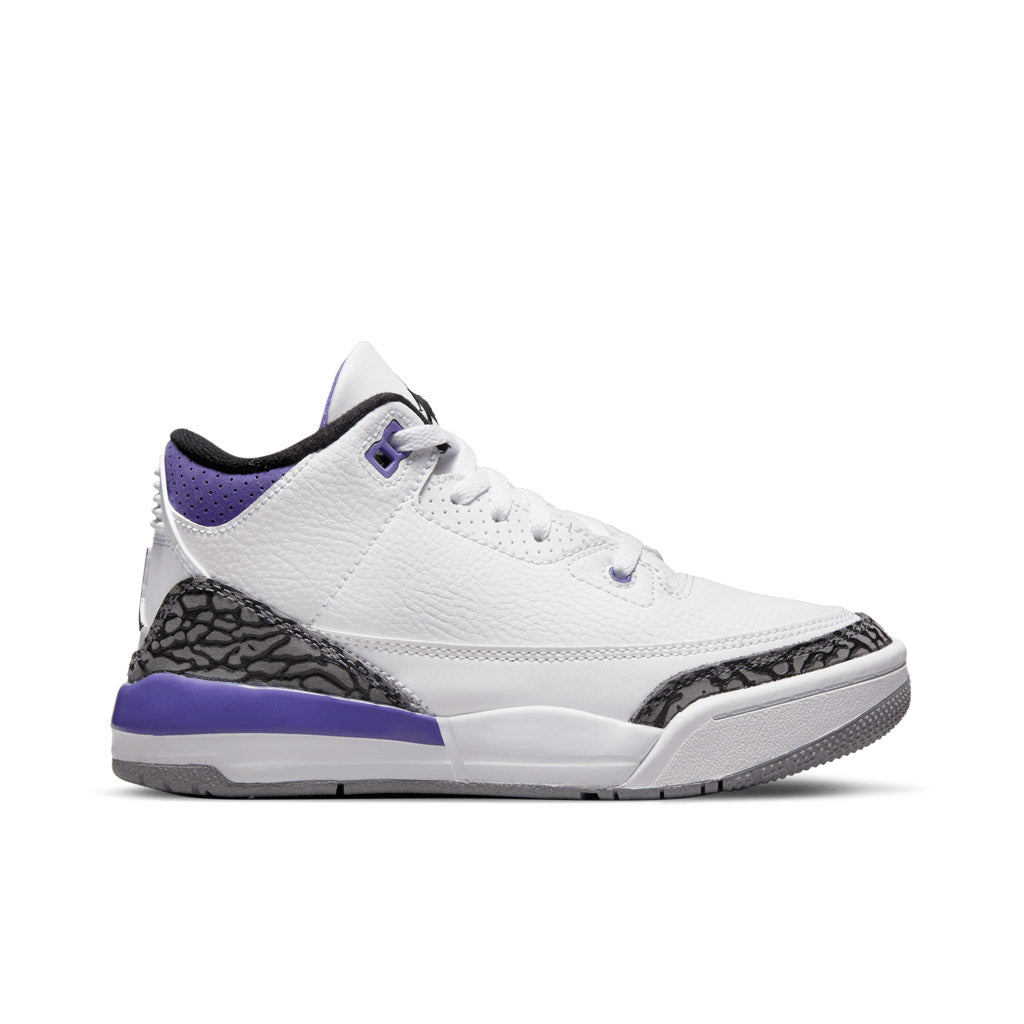 3 Retro (PS) - White/Black/Dark Iris