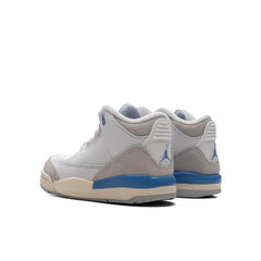 3 Retro 'Lucky Shorts' (TD) - Summit White/Hydrogen Blue/Legend Blue