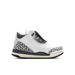 3 Retro Hide N Sneaks (TD) - White/Black/Iron