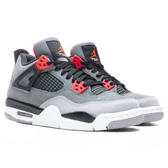 4 Retro 'Infrared' (GS) - Dark Grey/Infrared 23/Black Cement Grey