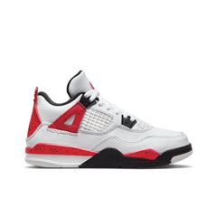 4 Retro (PS) 'Red Cement' - White/Fire Red/Black