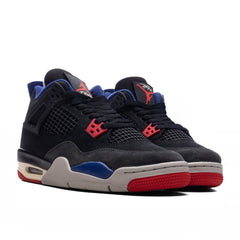 4 Retro 'Rare Air' (GS) - Black/Fire Red/Deep Royal Blue
