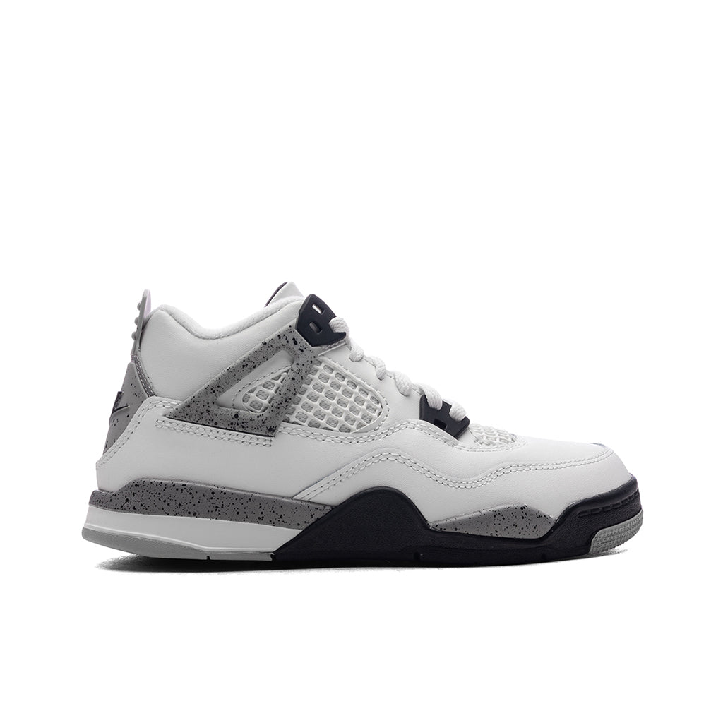 4 Retro OG 'White Cement' (PS) - Summit White/Fire Red/Cement Grey/Black
