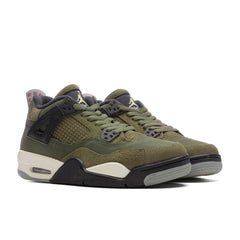 4 Retro SE Craft (GS) - Medium Olive/Pale Vanilla/Cargo Khaki