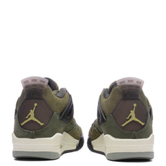 4 Retro SE Craft (GS) - Medium Olive/Pale Vanilla/Cargo Khaki