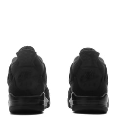4 Retro 'Black Cat' (GS) - Black/Light Graphite