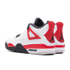 4 Retro (GS) 'Red Cement' - White/Fire Red/Black