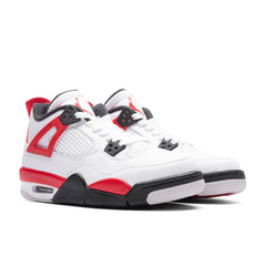 4 Retro (GS) 'Red Cement' - White/Fire Red/Black