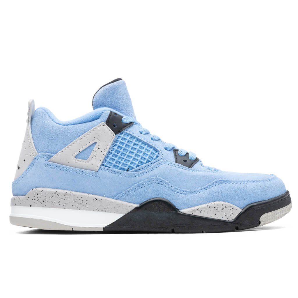 4 Retro (PS) - University Blue/Tech Grey
