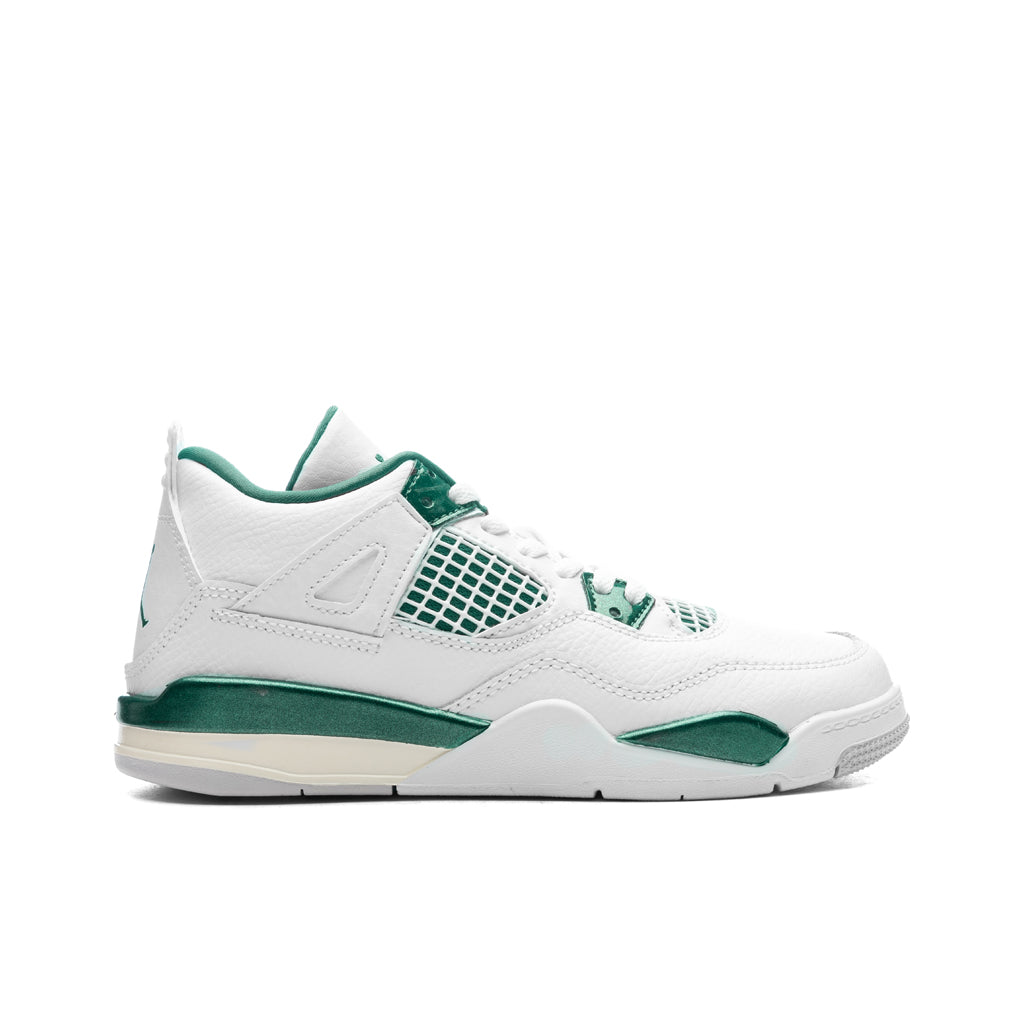 4 Retro (PS) 'Oxidized Green' - White/Oxidized Green/White