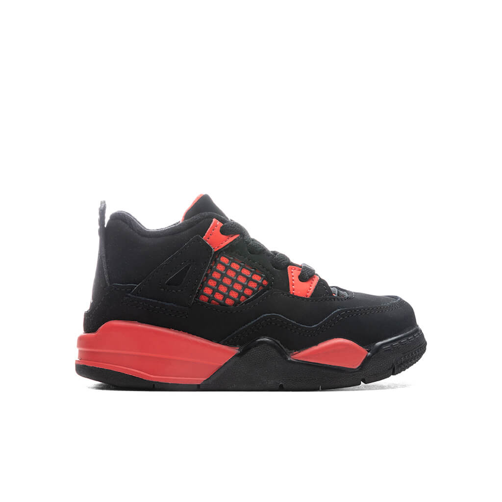 4 Retro (TD) "Red Thunder" - Black/Red