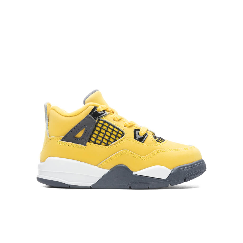 4 Retro (TD) 'Lightning' - Tour Yellow/Dark Blue Grey