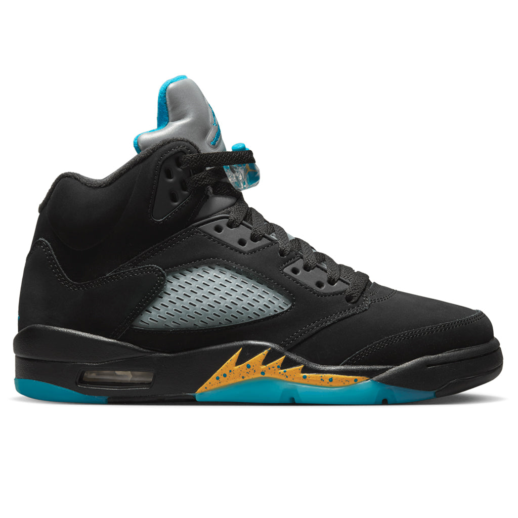 5 Retro Aqua - Black/Aquatone/Taxi