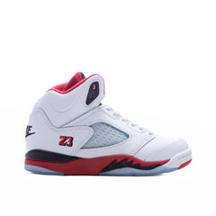 5 Retro OG Fire Red 'Black Tongue' (PS) - White/Fire Red/Black