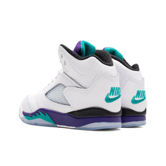 5 Retro OG 'Grape' (PS) - White/New Emerald/Grape