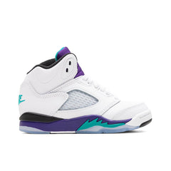 5 Retro OG 'Grape' (PS) - White/New Emerald/Grape