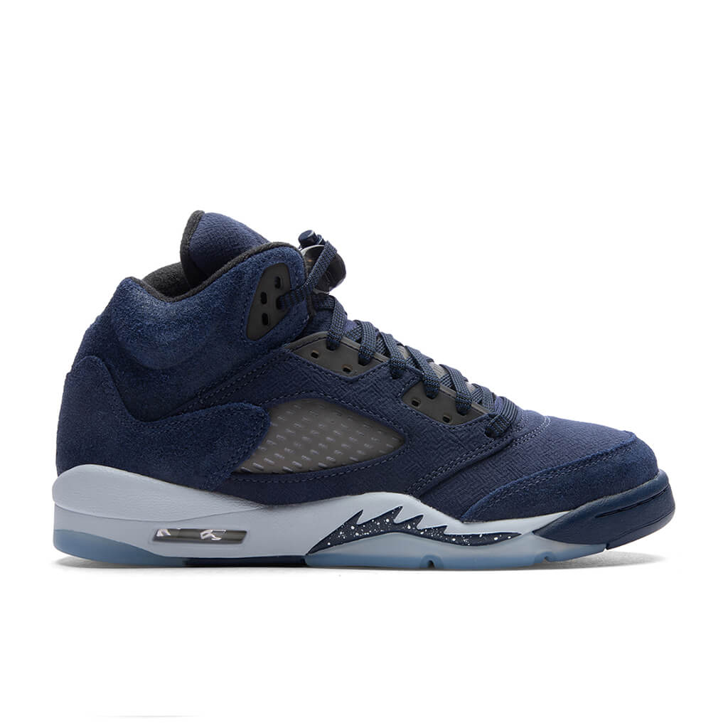 5 Retro SE (GS) - Midnight Navy/Black/Football Grey