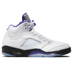 5 Retro - White/Dark Concord/Black