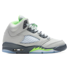 5 Retro (GS) 'Green Bean' - Silver/Flint Grey