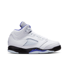 5 Retro (GS) - White/Dark Concord/Black