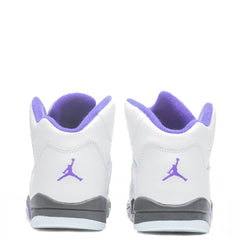 5 Retro (PS) - White/Dark Concord/Black