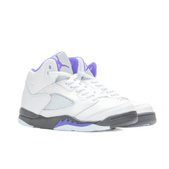 5 Retro (PS) - White/Dark Concord/Black