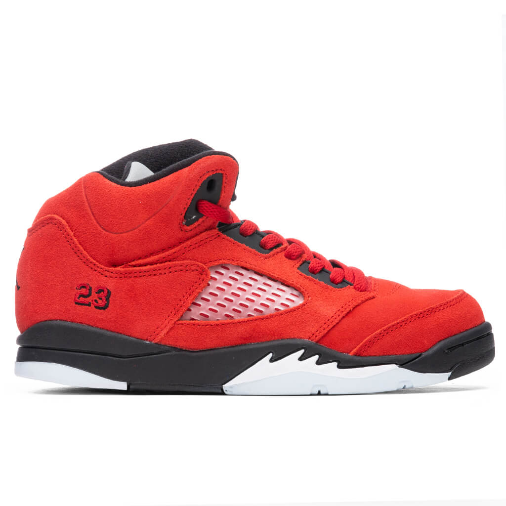 5 Retro (PS) "Raging Bull" - Varsity Red/Black