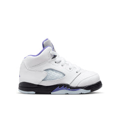 5 Retro (TD) - White/Dark Concord/Black