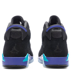 6 Retro (GS) 'Aqua' - Black/Bright Concord/Aquatone