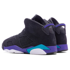 6 Retro (PS) 'Aqua' - Black/Bright Concord/Aquatone