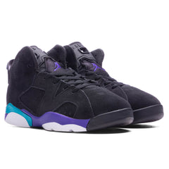 6 Retro (PS) 'Aqua' - Black/Bright Concord/Aquatone