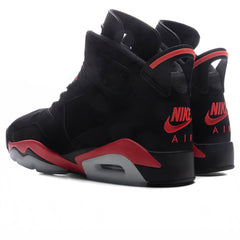 6 Retro 'Infrared Salesman' - Black/Light Crimson