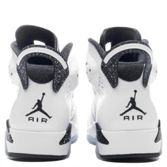 6 Retro 'Reverse Oreo' - White/Black
